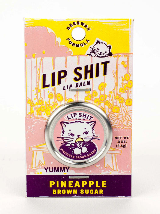 Lip Shit Lip Balm - PINEAPPLE BROWN SUGAR