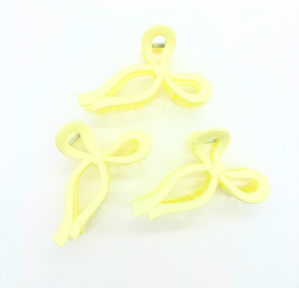 H a i r C l i p | Bow - Lemon