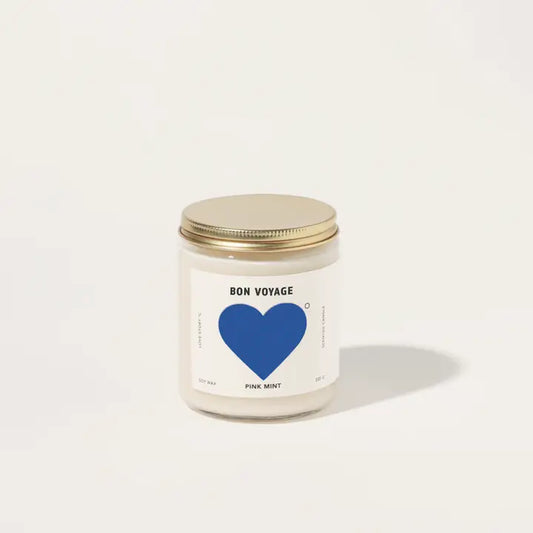 Bon Voyage Soy Candle - P I N K M I N T
