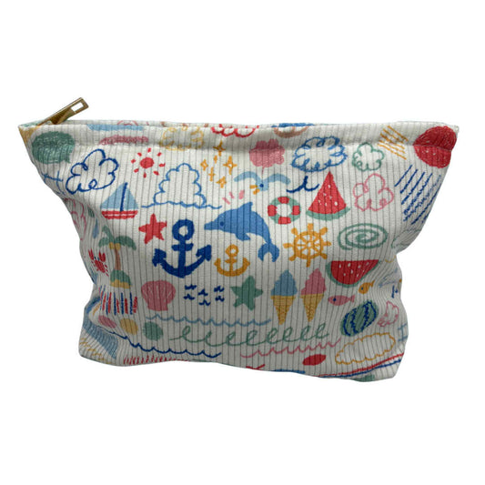 S A M P L E | Zip Up Pouch | Seaside