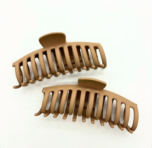 H a i r C l i p | Jumbo Claw - Mocha