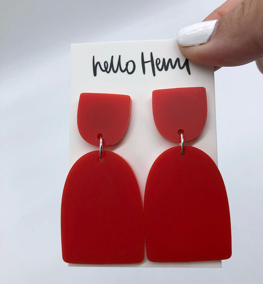 L a L a  |  Matte Red