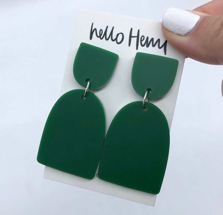 L a L a  |  Matte Forest Green