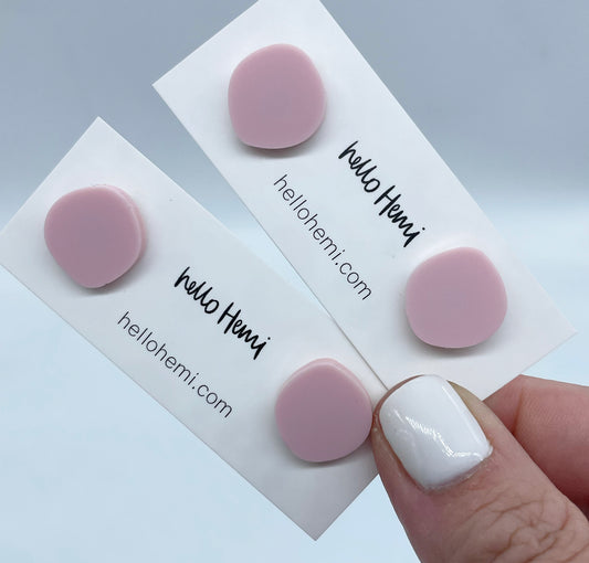 S p o t s | Matte Pastel Pink