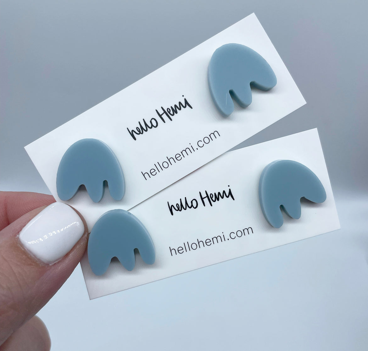 B l o s s o m | Matte Shell Blue