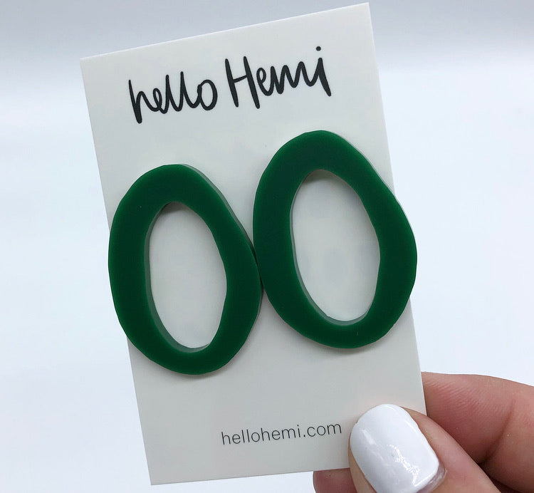 S a s s | Matte Forest Green