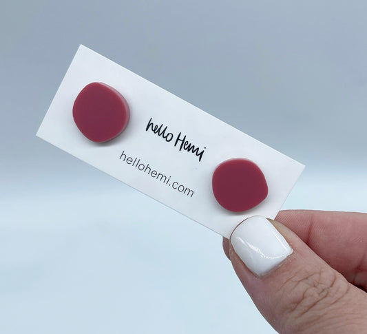 S p o t s | Matte Dusty Rose Pink