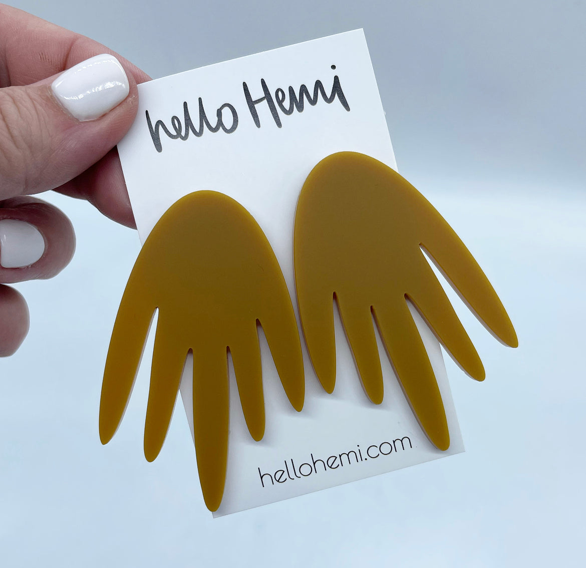 R o u n d e d T i n k y | Matte Mustard