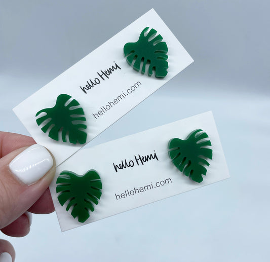 T r o p i c L e a f | Matte Forest Green