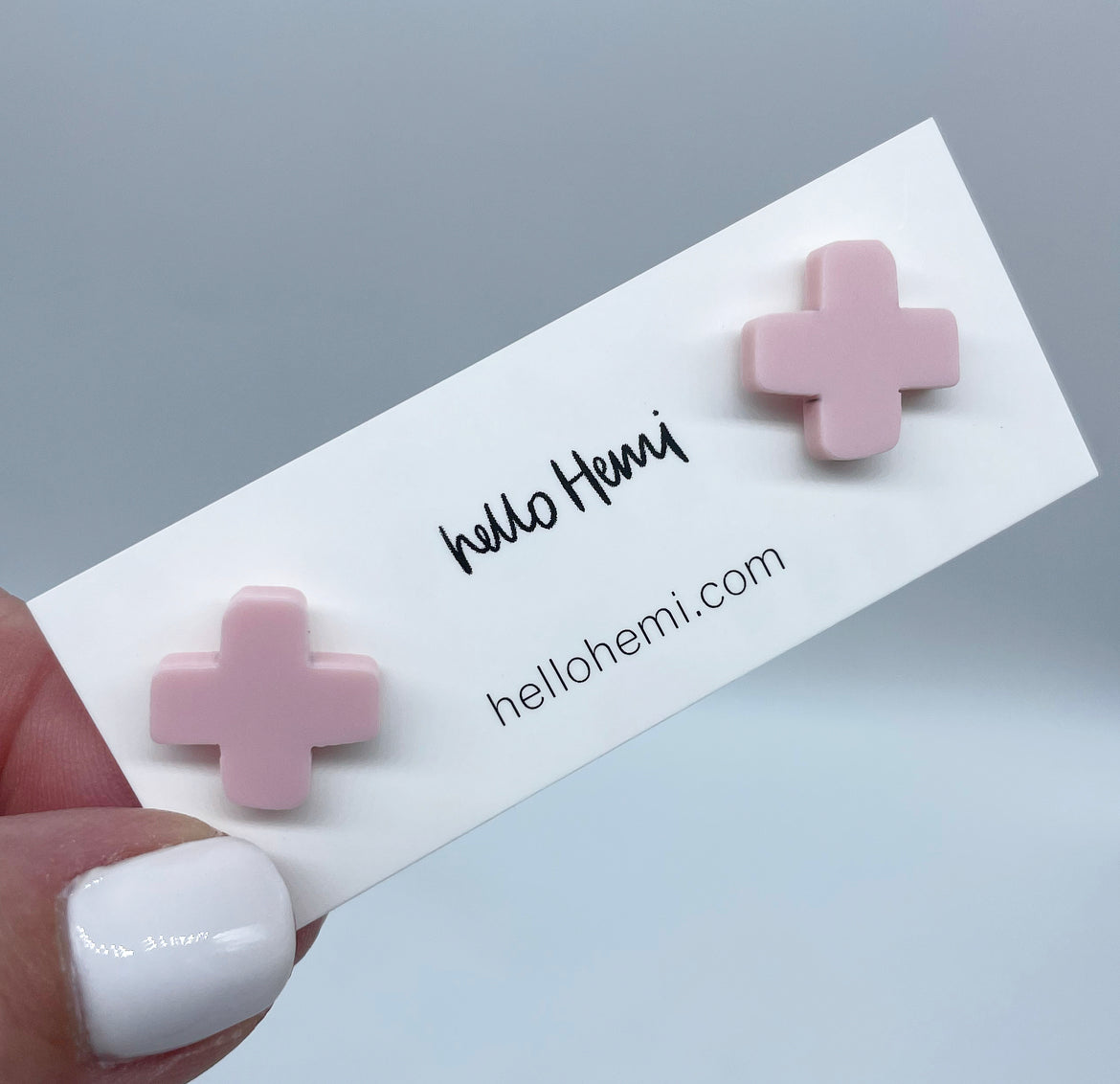 C r o s s e s | Matte Pastel Pink