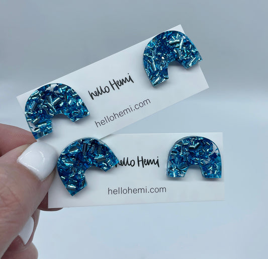 R a i n b o w s | Ice Blue Glitz