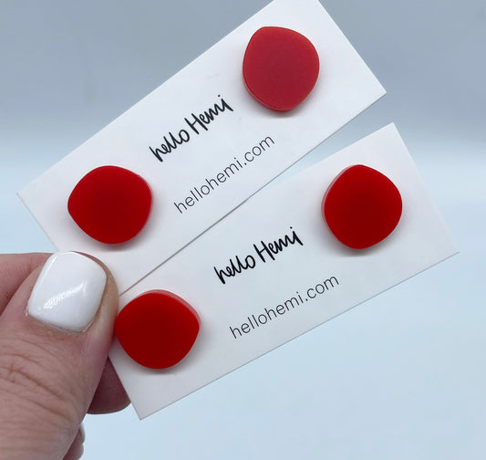 S p o t s | Matte Red