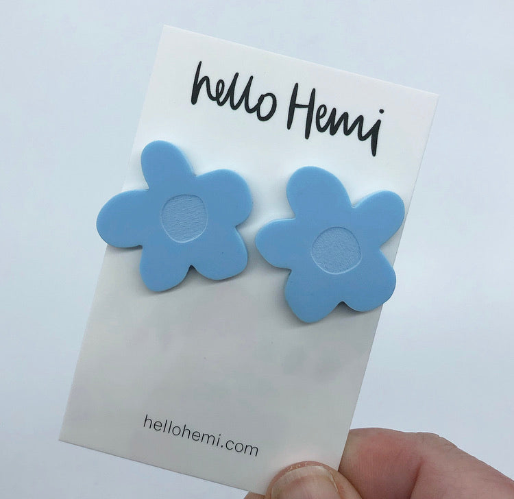 S A L E | F u l l B l o o m | Matte Pastel Blue