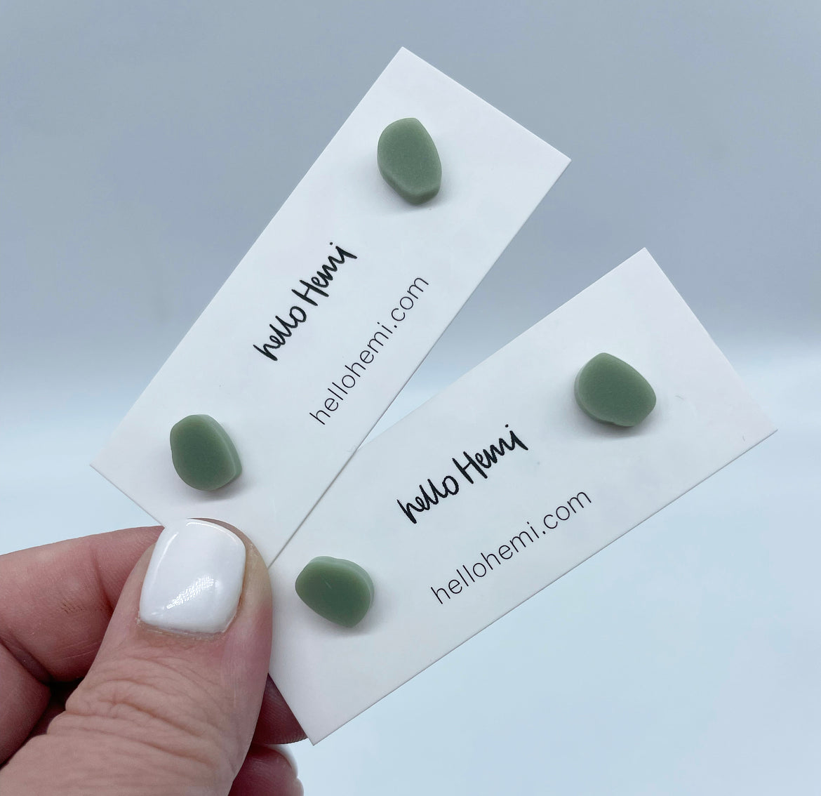 M i n i R o c k s | Matte Sage Green