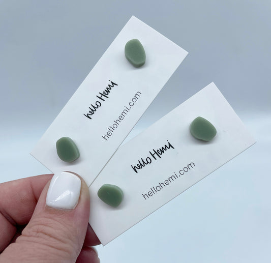 M i n i R o c k s | Matte Sage Green