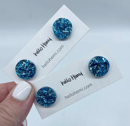 S p o t s | Ice Blue Glitz