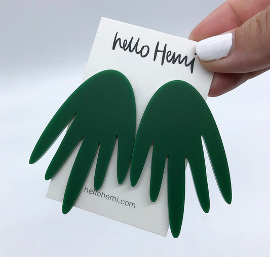 R o u n d e d T i n k y | Matte Forest Green