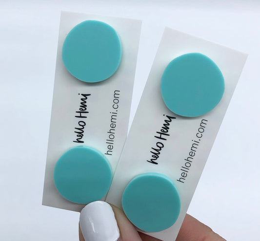 C h u n k y S p o t s | Matte Mint