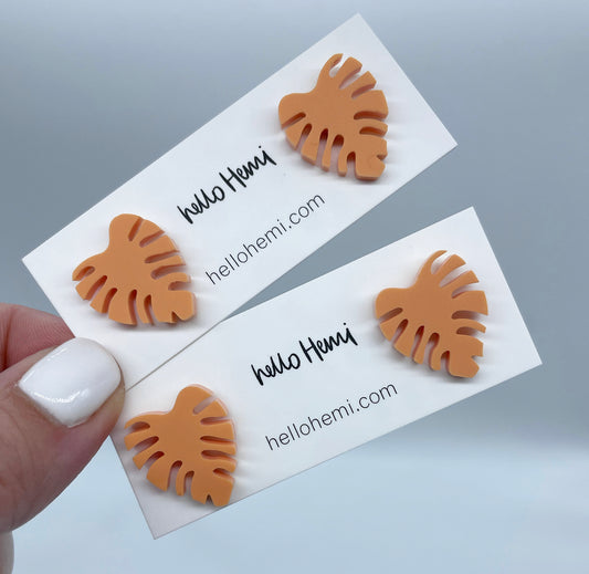 T r o p i c L e a f | Matte Peach